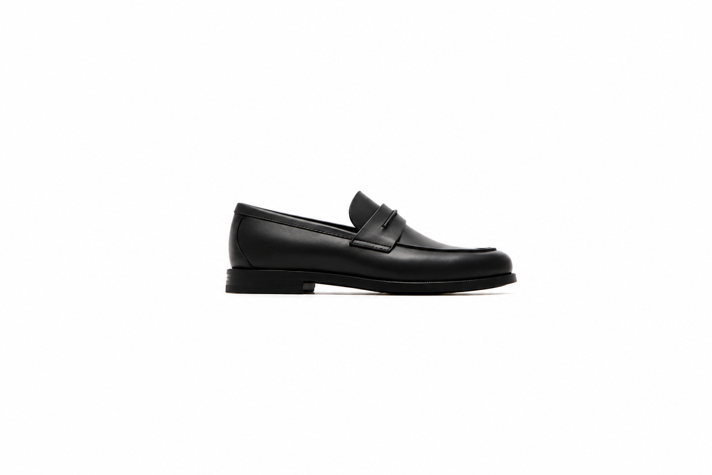 Leather loafers